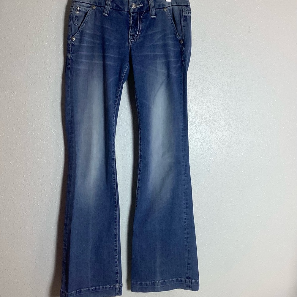 MISS ME WIDE LEG WOMEN’S JEANS - Picture 10 of 15